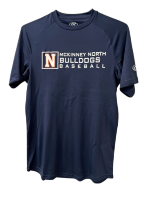 Bulldog Baseball block N T-Shirt- Dryfit