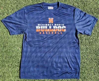 Bulldog Baseball DriFit Short Sleeve Shirt