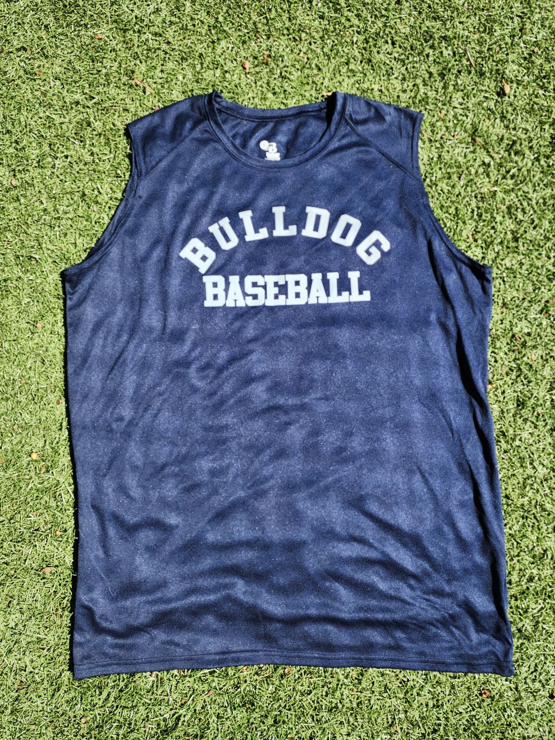 Bulldog Baseball Sleeveless Shirt