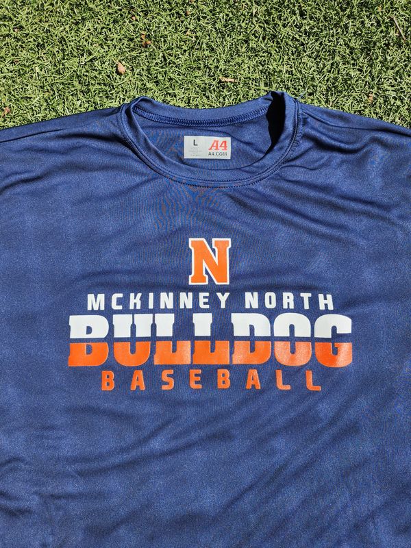 Bulldog Baseball DriFit Short Sleeve Shirt