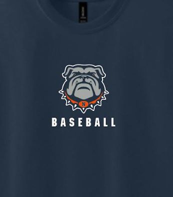 Bulldog Baseball 50/50 Short Sleeve Shirt
