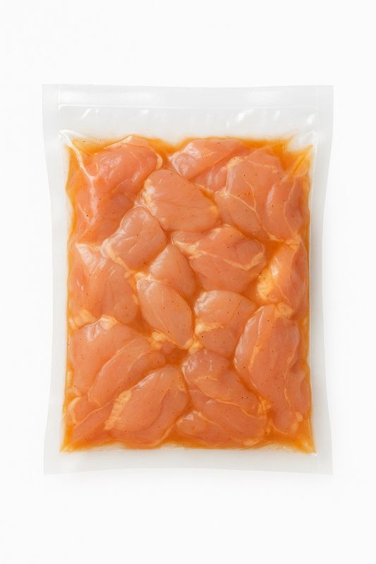 鮮嫩雞肉丁真空包(450g)