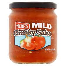 Herr&#39;s  MILD Chunky Salsa ,16OZ, 454g