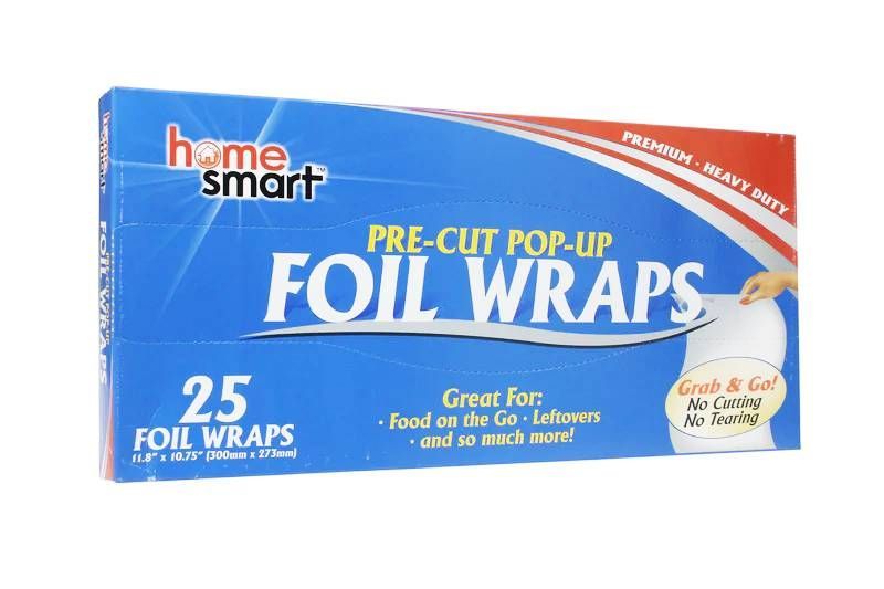 Home Smart Foil Wraps 25pcs