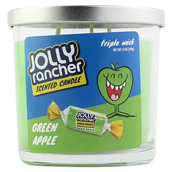 JOLLY RANCHER G APL CANDLE