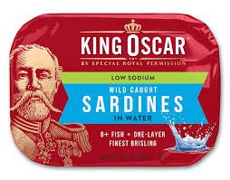 King Oscar Wild Caught Sardines In water