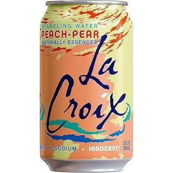 La Croix Sparkling Water Peach-Pear 355 ml