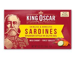 King Oscar Sardines Spanish in Olive Oil (120g)