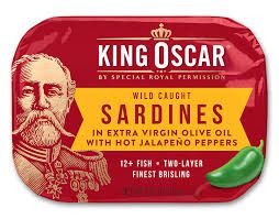 King Oscar Wild Caught Sardines with Jalapeno