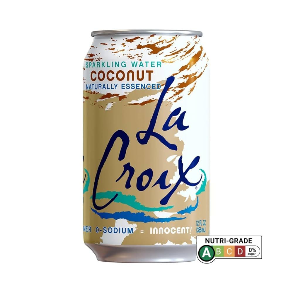 La Croix Paaionfruit Sparkling Water Cocnut Drink 355ml