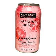 Krikland Signature Sparkling Water Grapefruit, 355ml