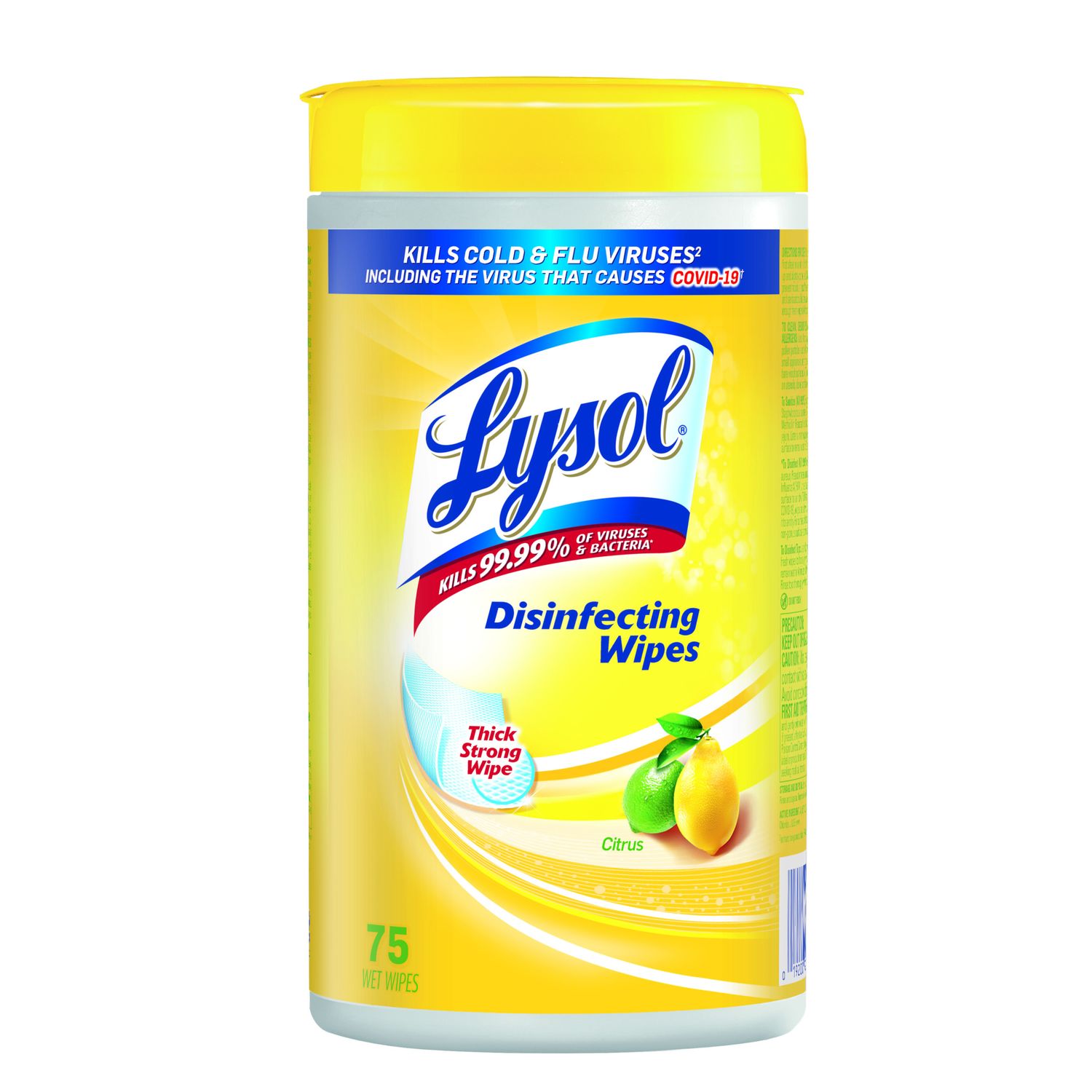 LYSOL WIPES LEMON LIME