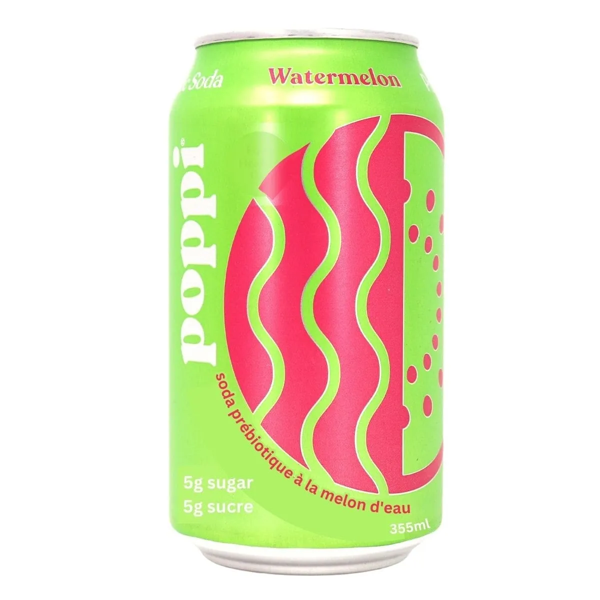 Poppi Watermelon Prebiotic Soda ,355ml