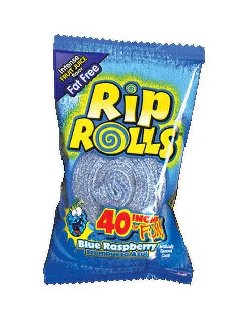 Rip Rolls Blue Raspberry