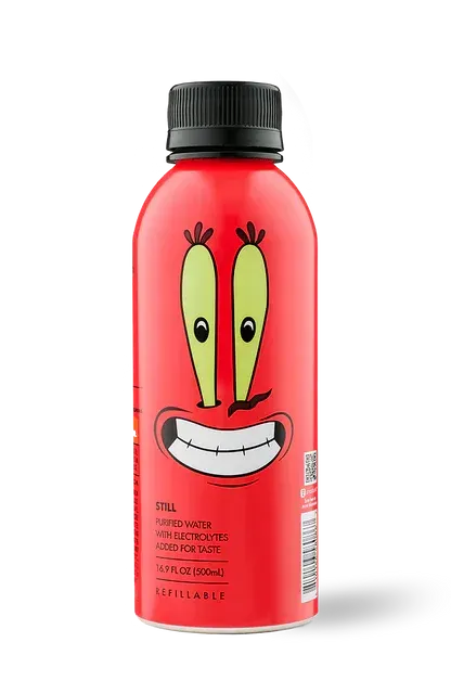 Path Sponge Bob Mr Crap Still Purified Water ,500ml