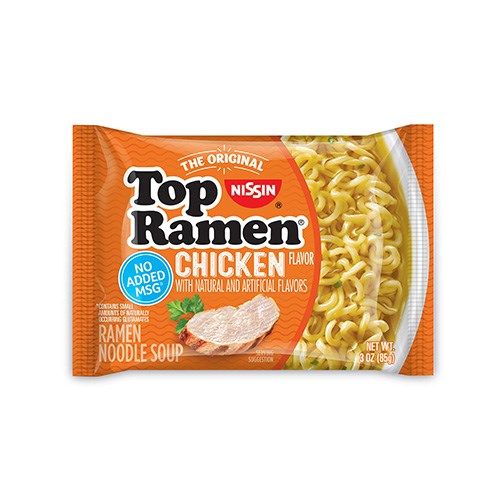 Nissin Top Ramen Chicken Flav, 85g
