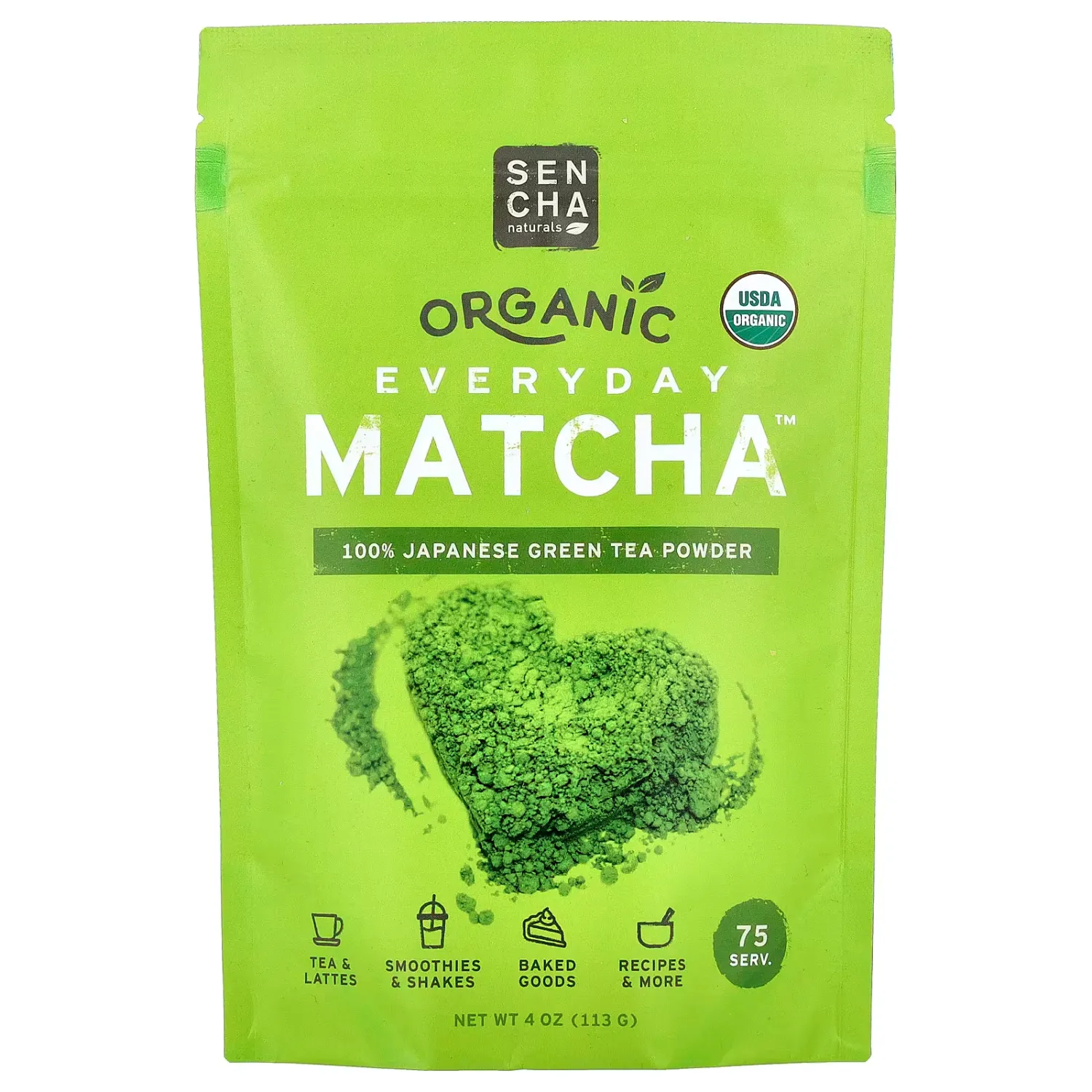 Organic Matcha 100% Japanees Green Tea Powder 340g
