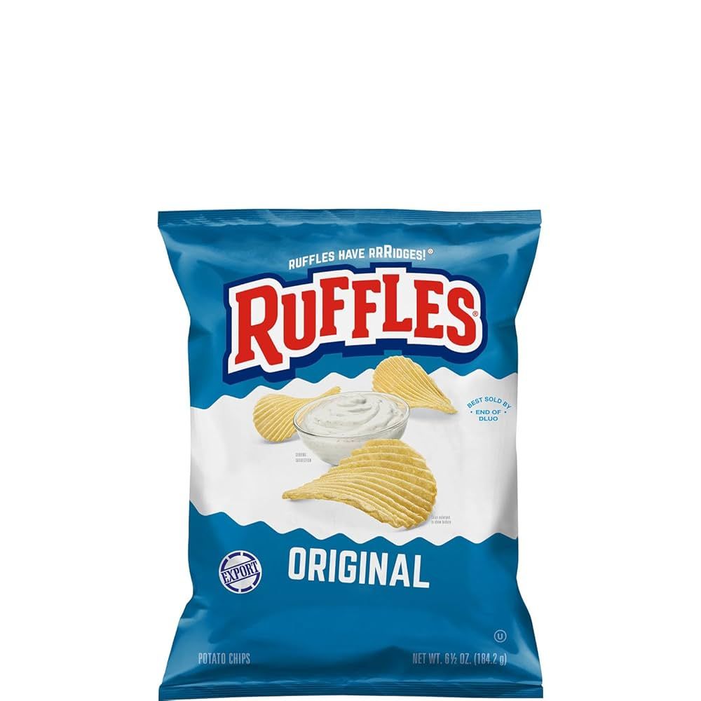 Ruffles Original Potato Chips 184.2 g, 6.5 oz