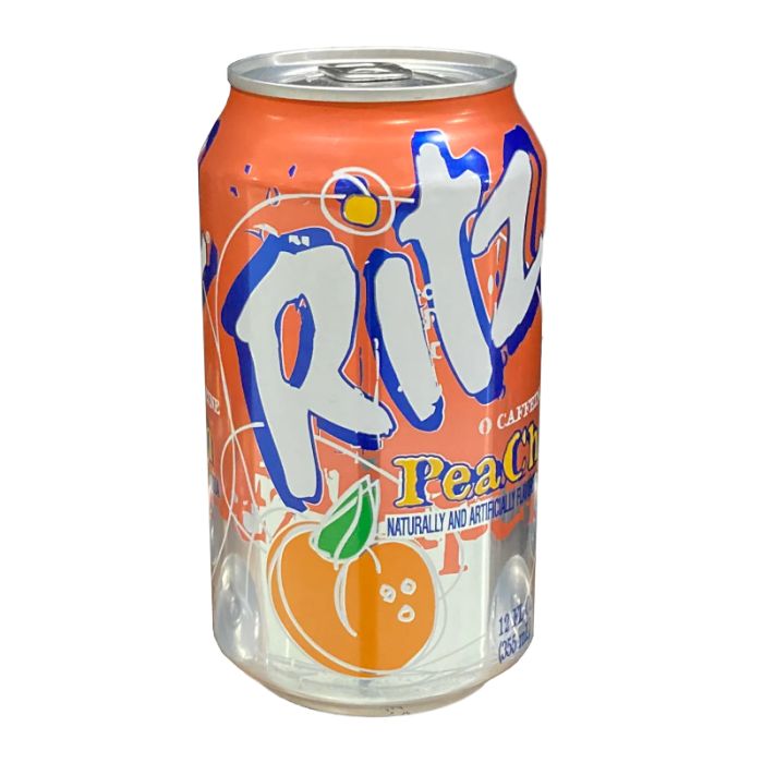 Ritz Peach Naturally &amp; Artificially Flavored Drink 355ml