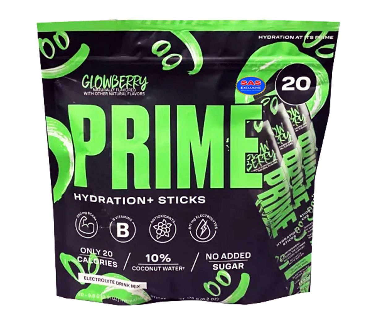 Prime Hydration +Sticks 6.2 oz, 176 g