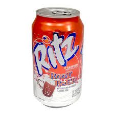 Ritz Root Beer Naturally &amp; Artificially Flavored Drink , 355ml