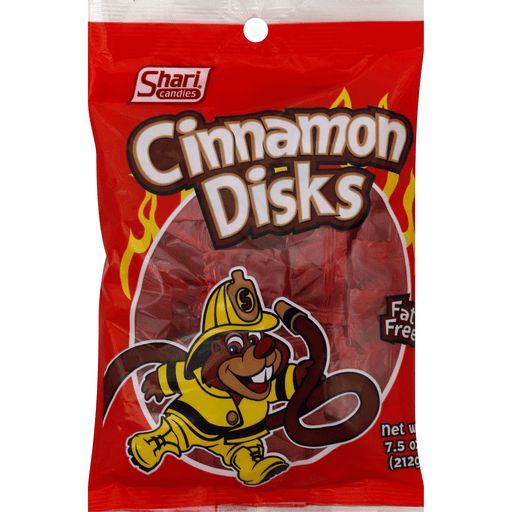 Shari Candies Cinnamon Disks Fat Free