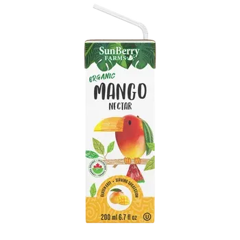 Sun Berry Organic Mango Nectar 200ml