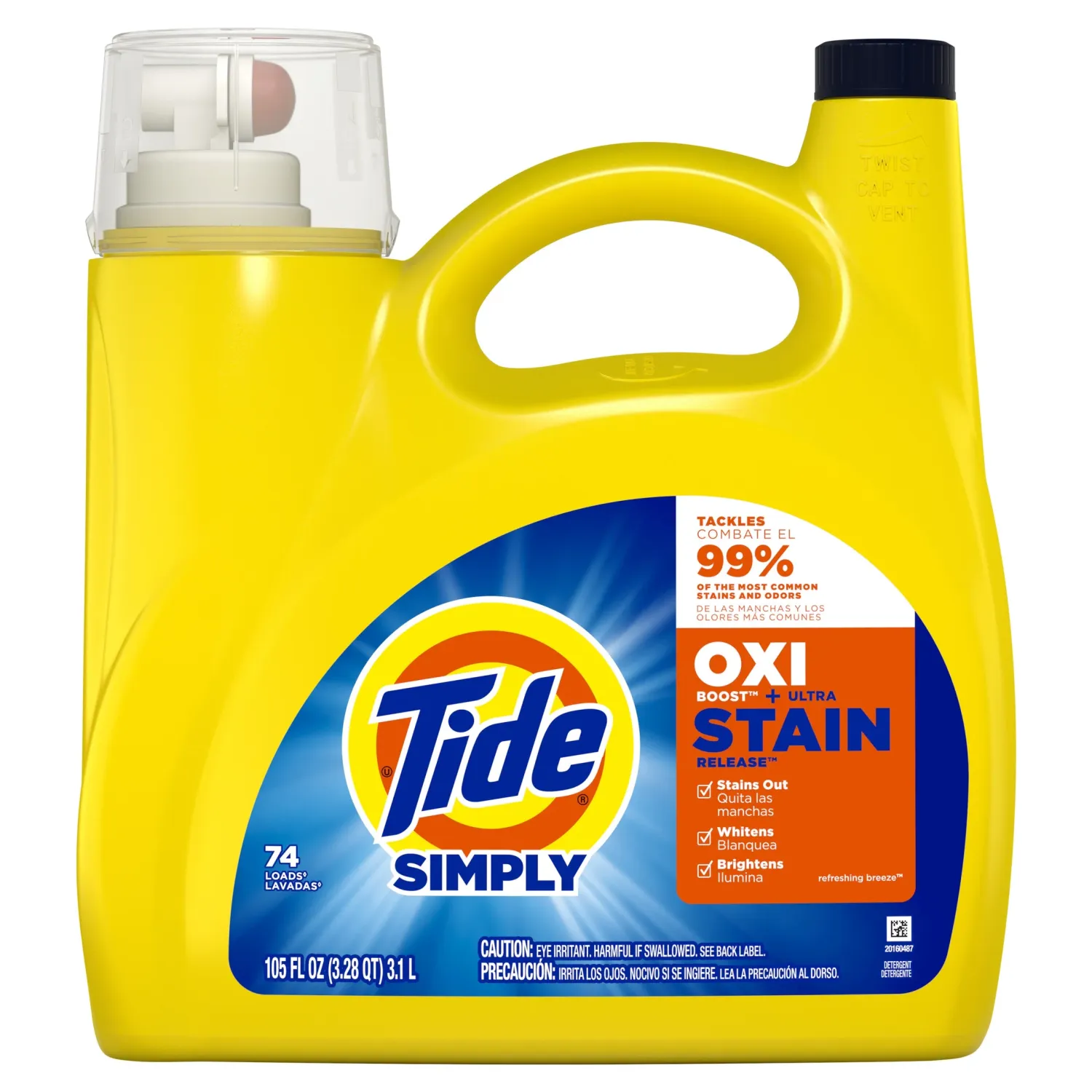 Tide Simply Oxi Stain Release 3.1L