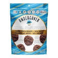 Undercover Chocolate Quinoa Crisps Dark Choc &amp; Sea Salt