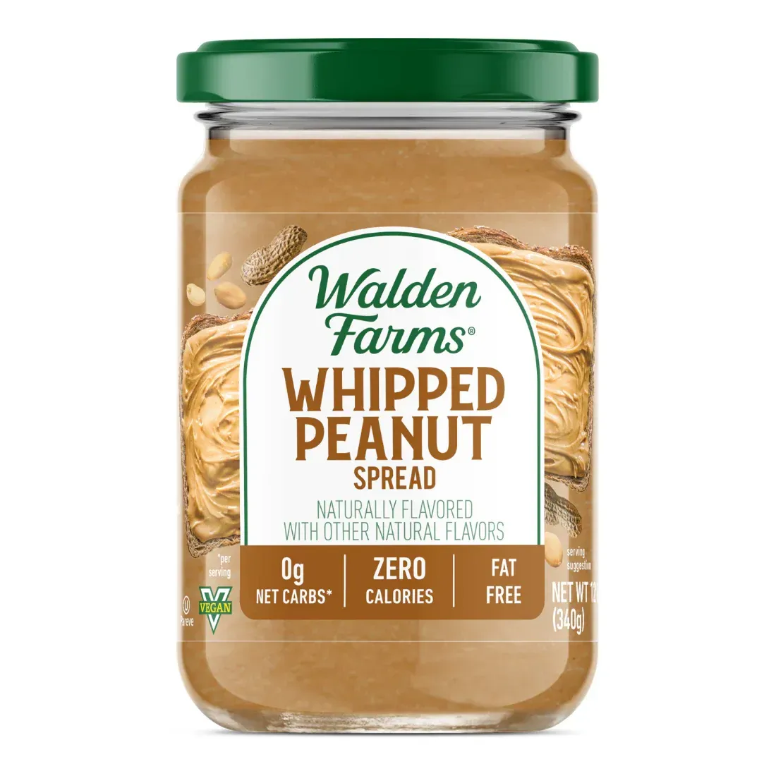 Walden Farms Whipped Peanut Spread ,340g