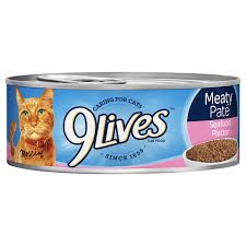 9Lives Meaty Pate Seafood Platter