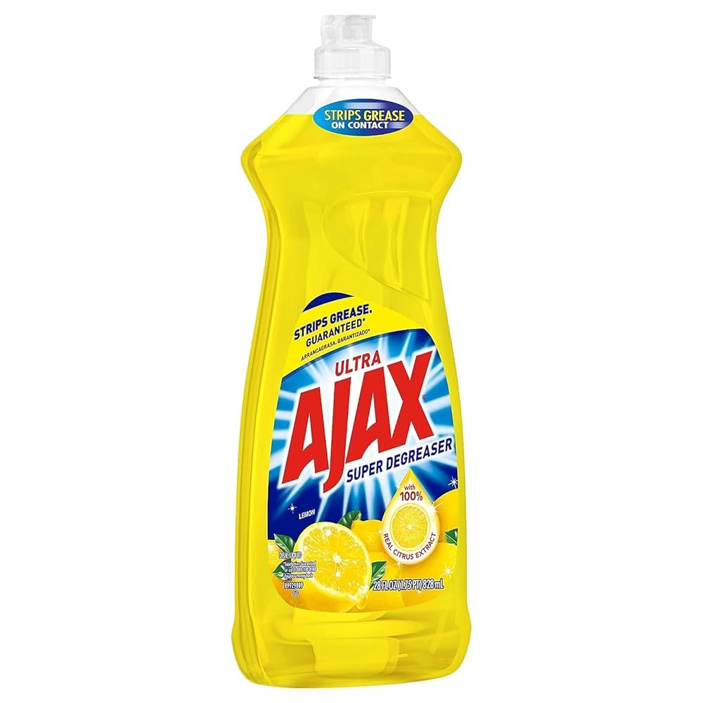 AJAX DISH LQ LEMON SPR DEG 828ML