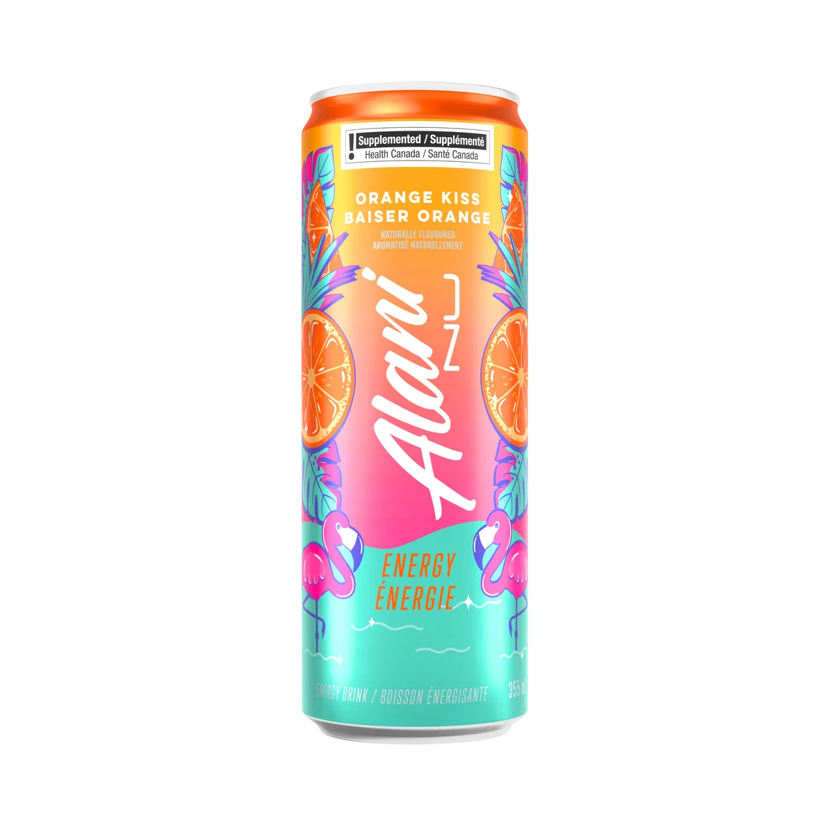 Alani Orange Kiss Energy Drink, 355ml