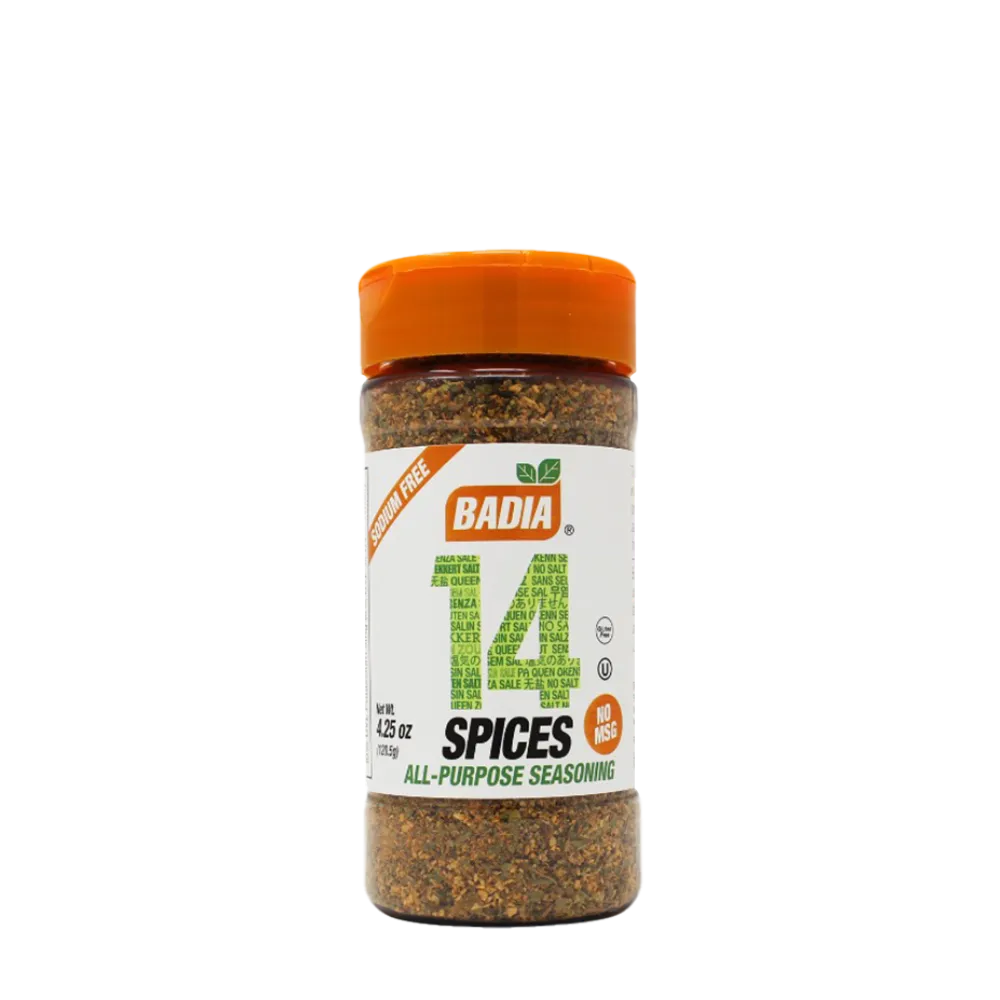 Badia | 14 Spices All Purpose Seasoning (No Salt)