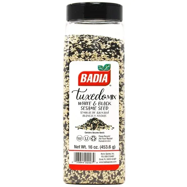 Badia Half White/Black Sesame Seed