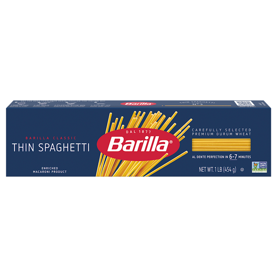 Barilla Classic Thin Spaghetti 454g