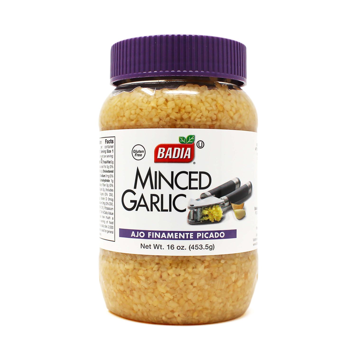 Badia Minced garlic 16oz (453.5g)