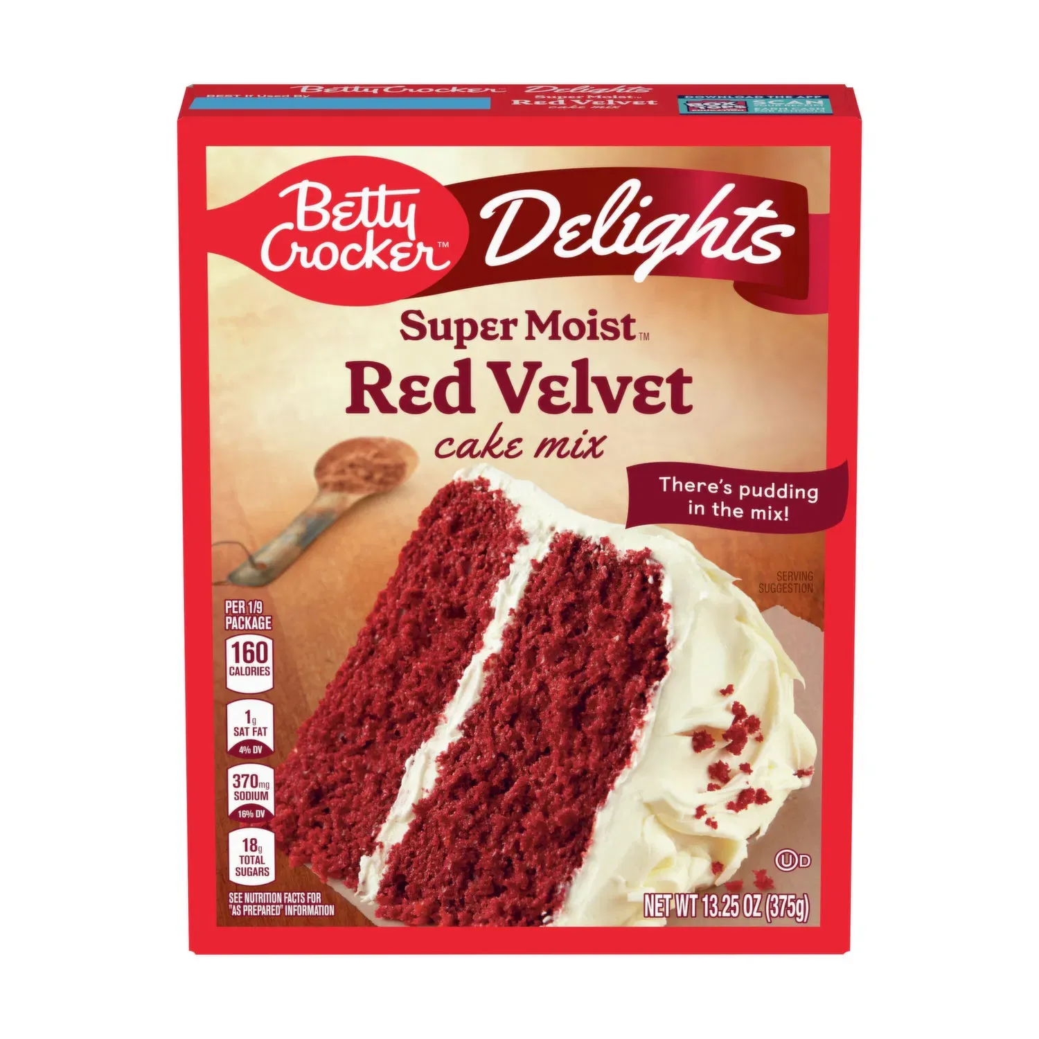 Betty Crocker Delights French Vanilla 13.25oz (375g)