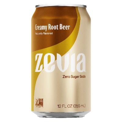 Creamy Root Beer, Zero Calorie Soda 12oz