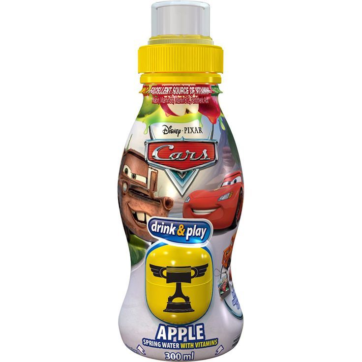 Drink &amp; Play Apple Cars 300 ml