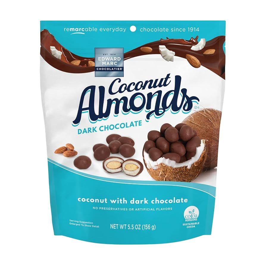 Coconut Almonds Dark Chocolate
