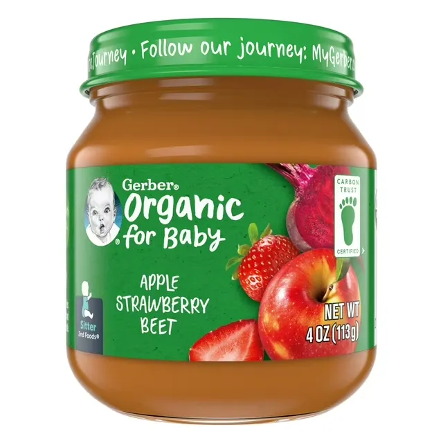 Gerber Apple Strawberry Beet 113G