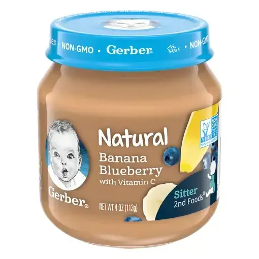 Gerber Natural For Baby Banana Blueberry 113