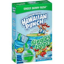 Hawaiian Punch Green Berry Rush Suger Free