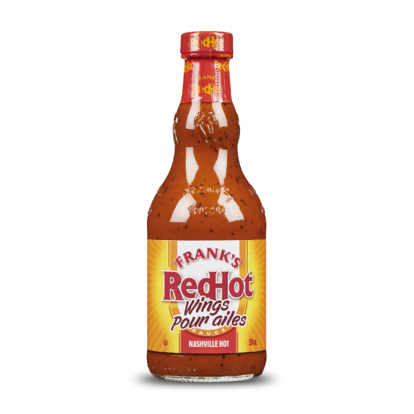 Frank&#39;s Redhot Wings Sauce Nashville hot ,354ml