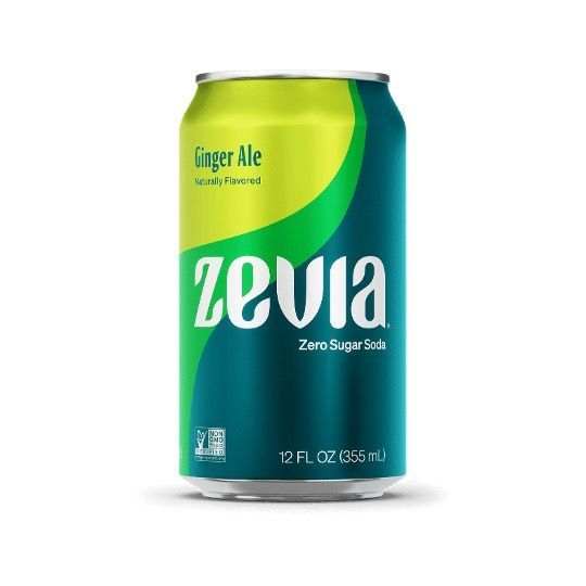 Ginger Ale, Zero Calorie Soda 12oz