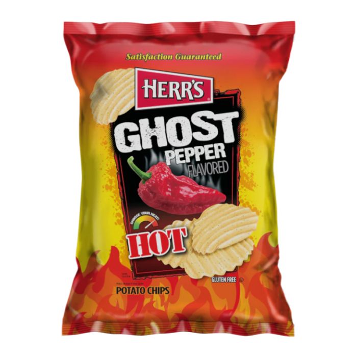 Herr's Ghost Pepper Potato Chips - 6.5oz (184.3g)