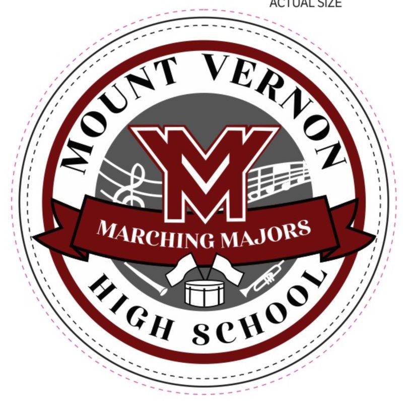 MVHS Marching Majors Car Magnet