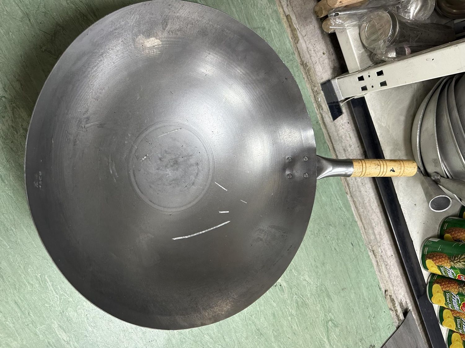 Wok Single Handle 14&quot; 36cm 1294g #1
