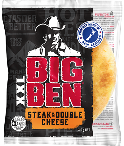 Big Ben Pie - Steak and Cheese 210g
